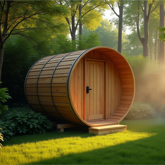 BARREL SAUNA PLAN